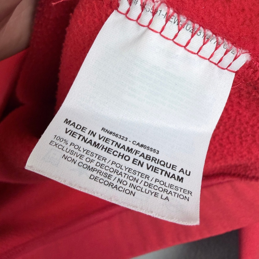 Nike Golf Mens XXL Red Therma-FIT Quarter Zip Pullover Sweatshirt 932350-657 - Picture 8 of 10